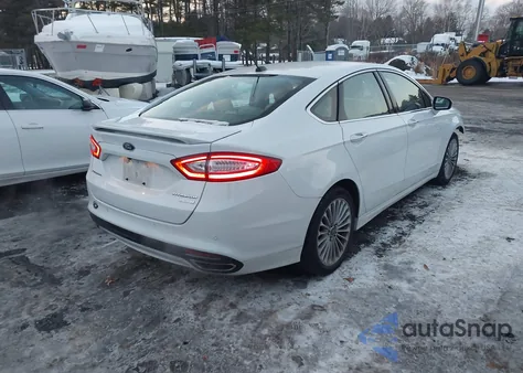 2014 Ford Fusion Titanium z USA, uszkodzony, nr VIN 3FA6P0K95ER290735